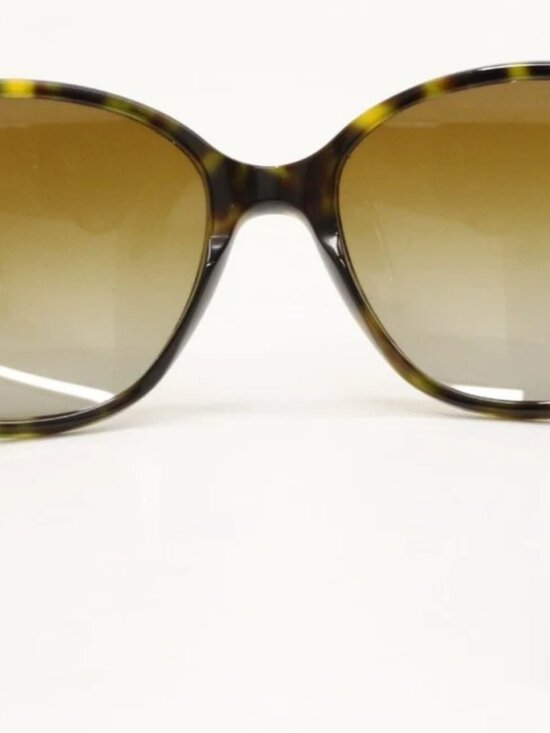 PRADA Tortoiseshell Brown Polarized Sunglasses SPR01O 55-17 2AU-6E1 140 2P main image 9
